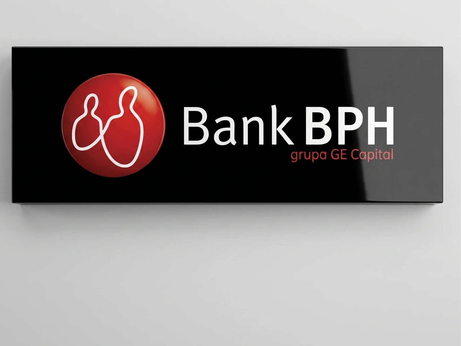 Advertising lightbox Banku BPH
