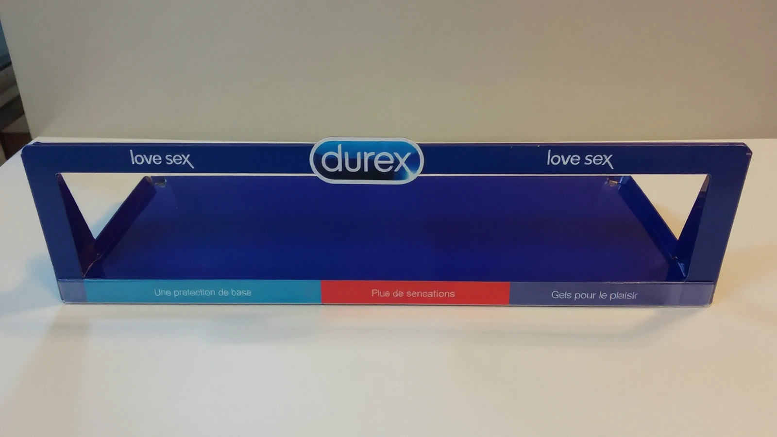DISPLAY for condoms Durex