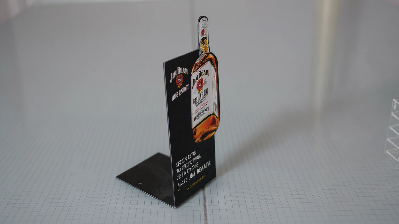 Jim Beam restaurant display