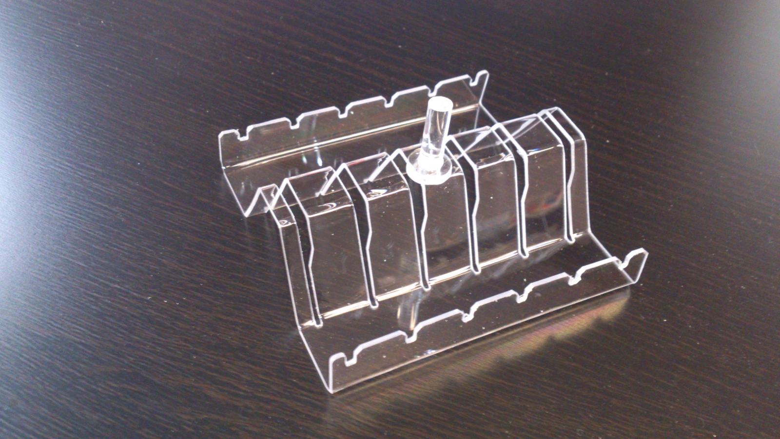 Client industrial — uchwyt for soczewki optyczne for lasera in myjce pressure (component precise from clear acrylic)