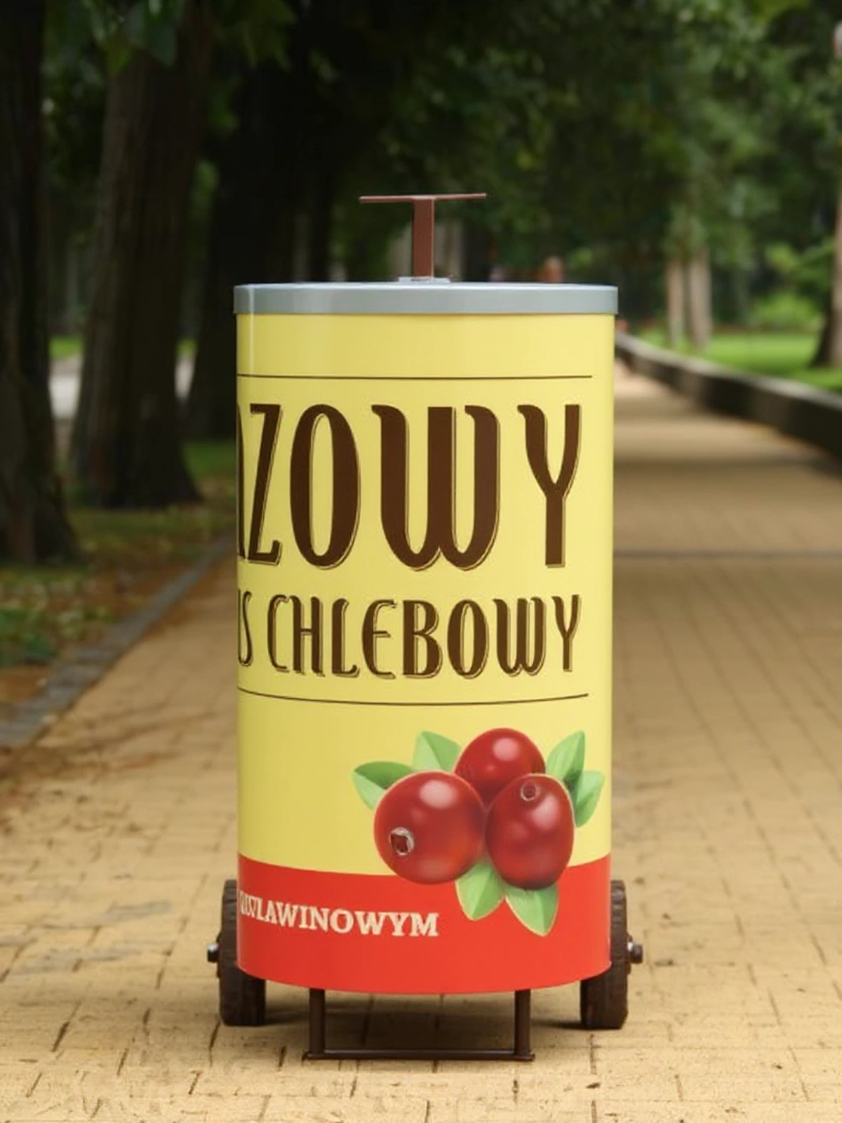 TROLLEY SAMPLINGOWY for Kwas Chlebowy