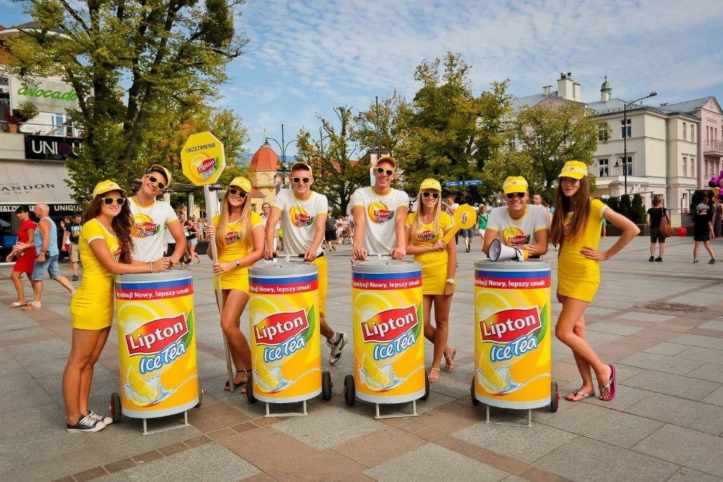 Lipton — trolley samplingowy