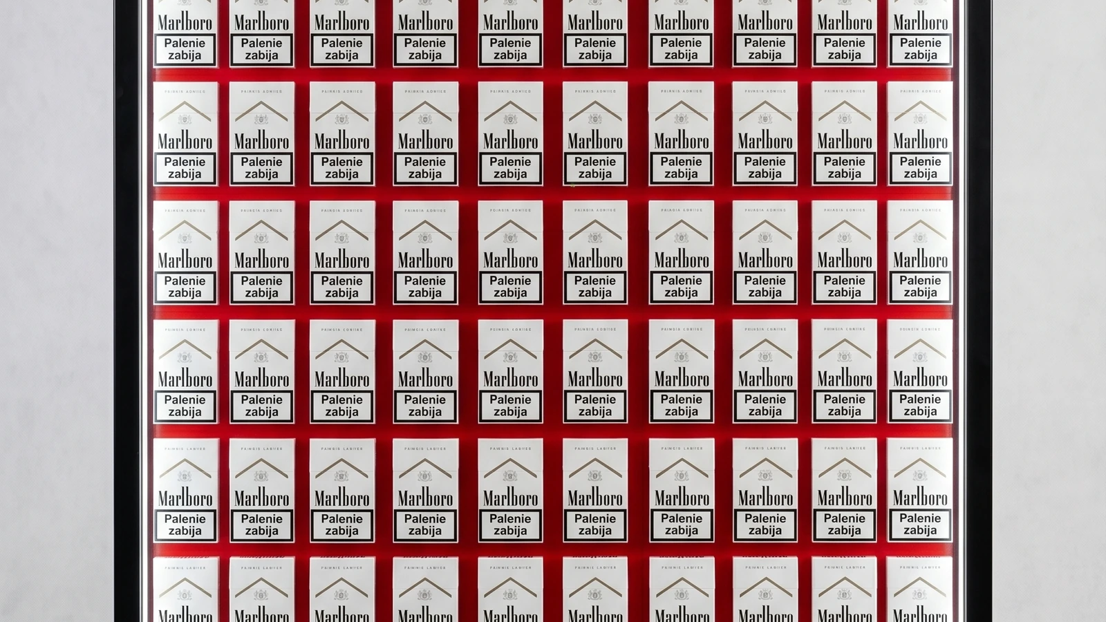 Marlboro free-standing display