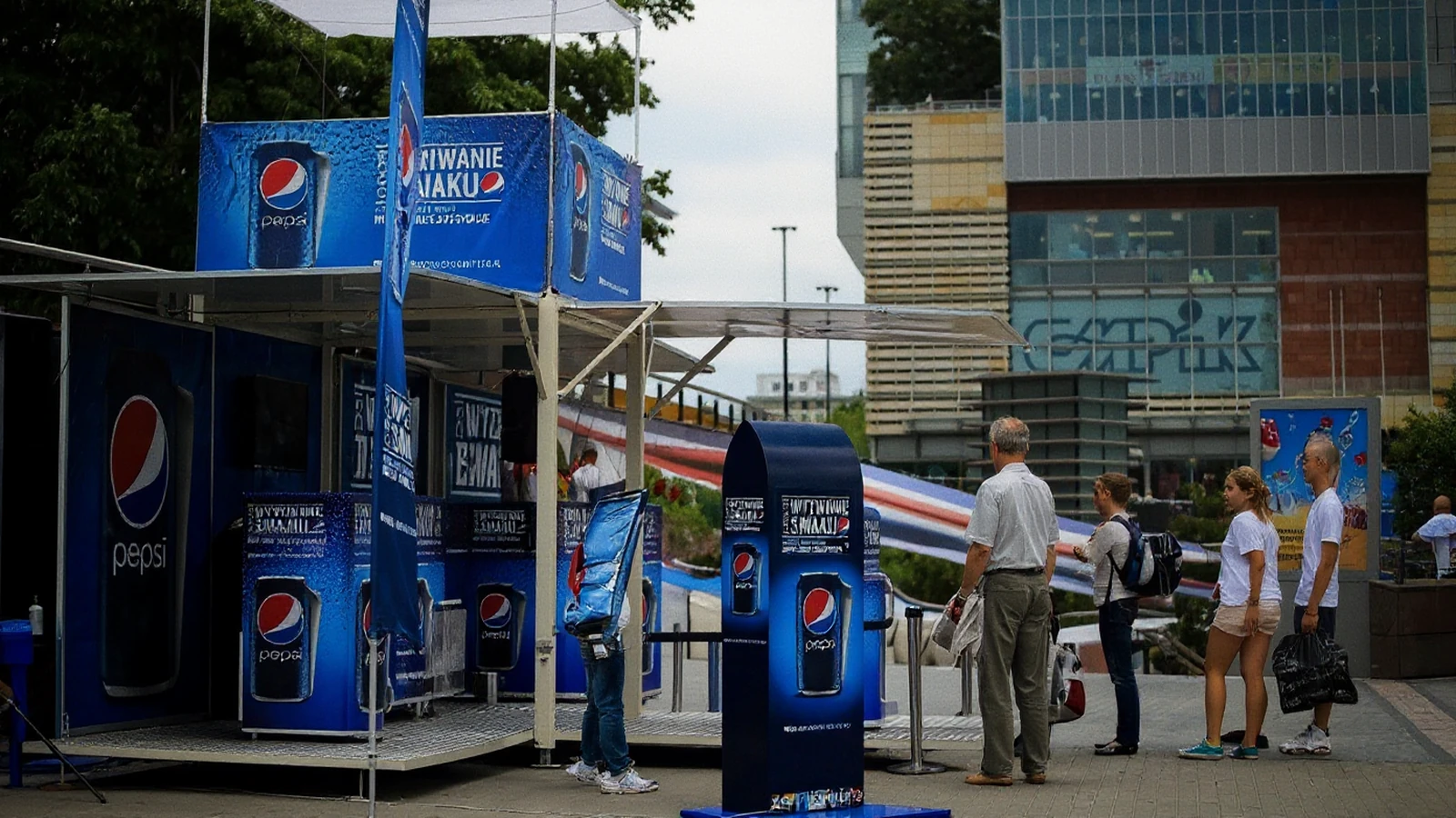 Display for monitor brand Pepsi