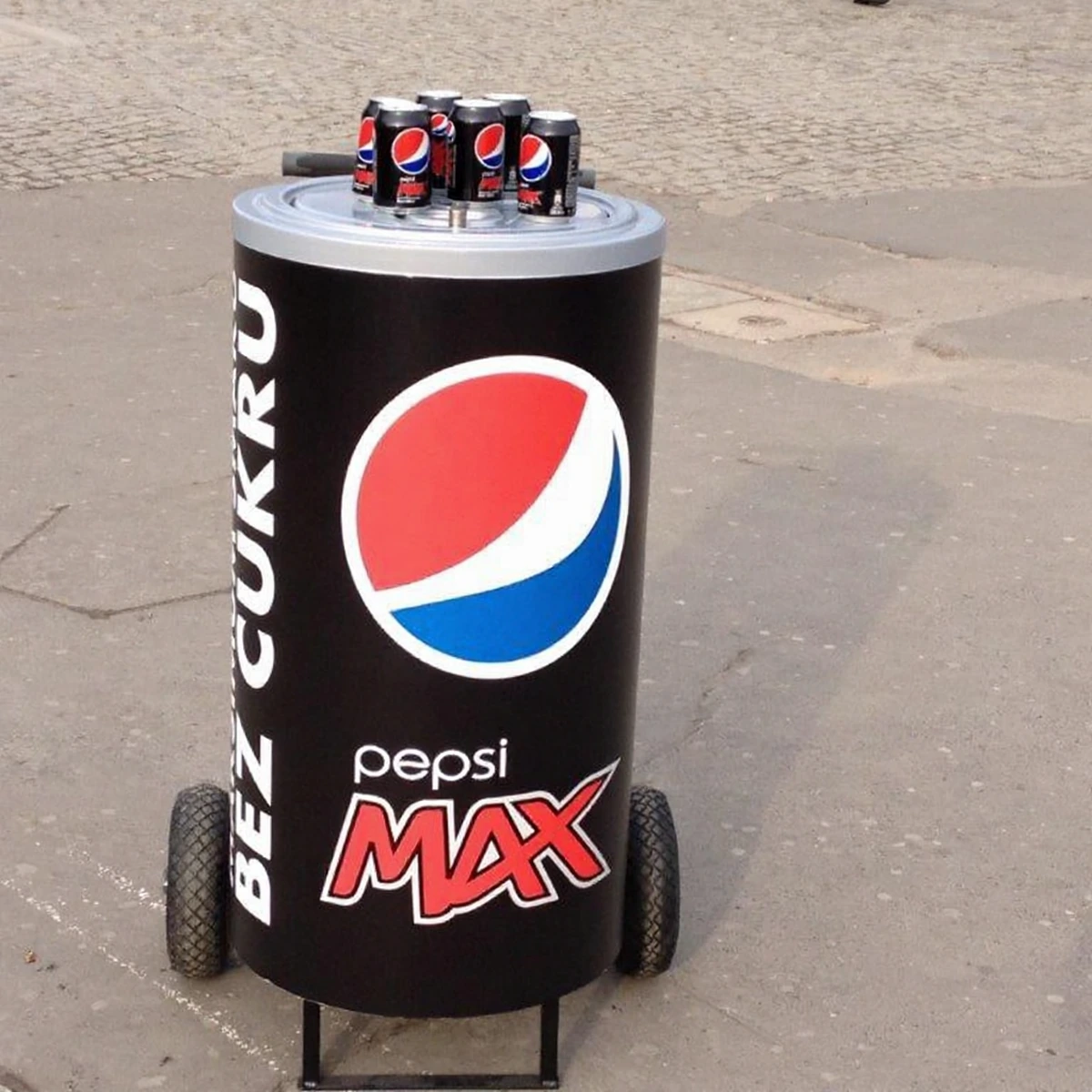 Trolley samplingowy Pepsi