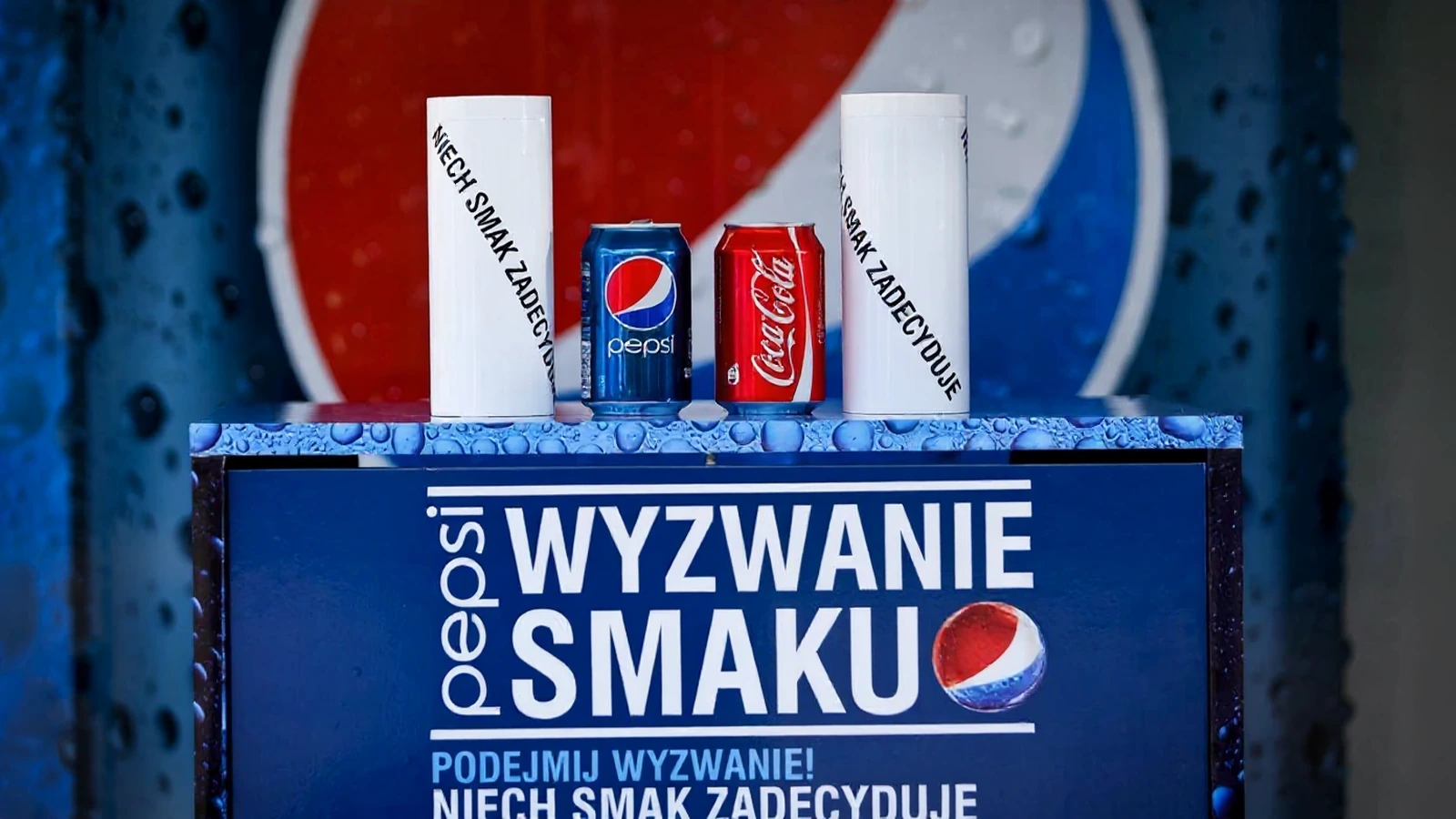 Trolley samplingowy Pepsi 'Wyzwanie Smaku'
