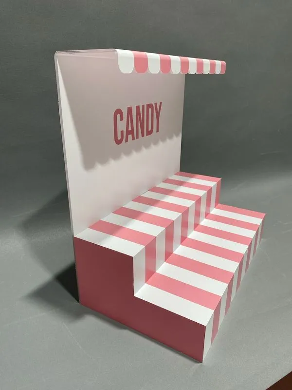 ekspozytor ladowy pvc grafika candy