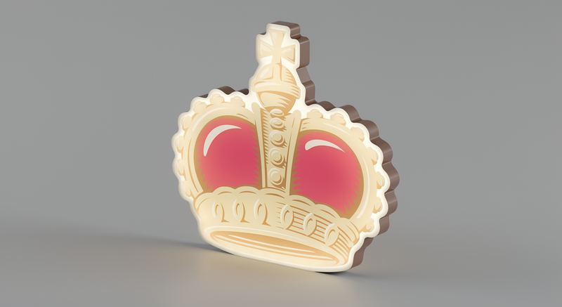 Kasetonik dekoracyjny LED z plexi element oświetleniowy