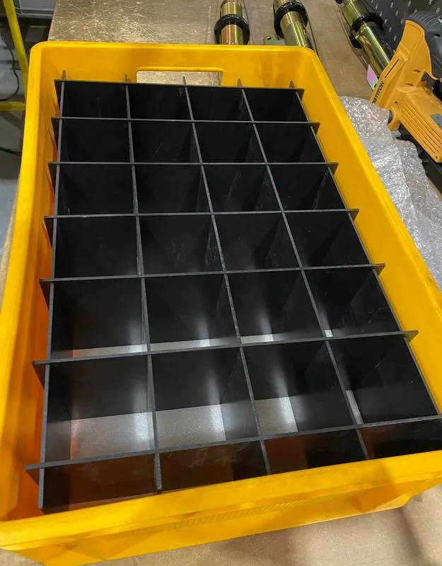 pojemnik organizer pvc czarna