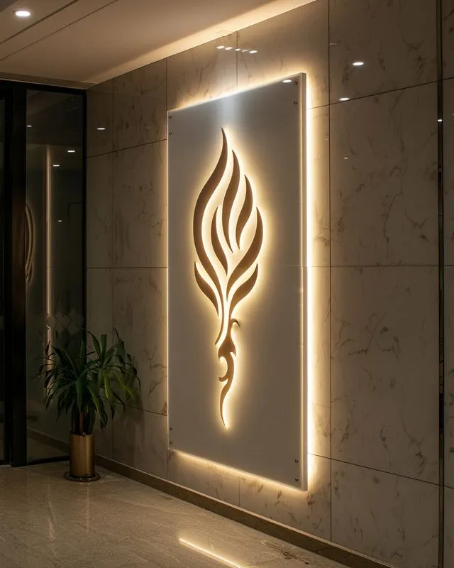 formatka logo led