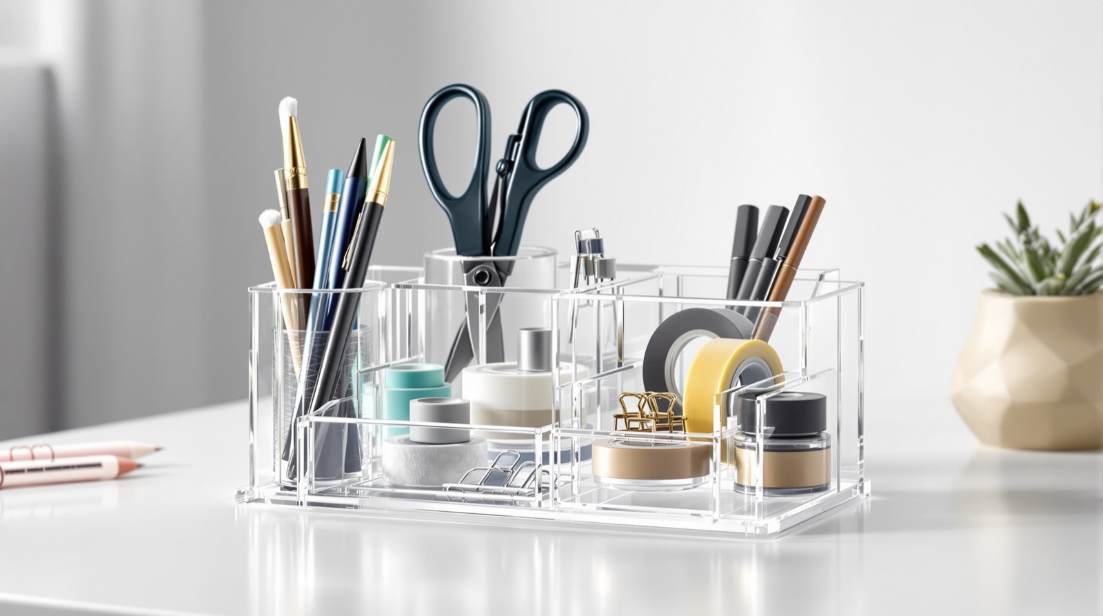 Office organizers acrylic desk documents