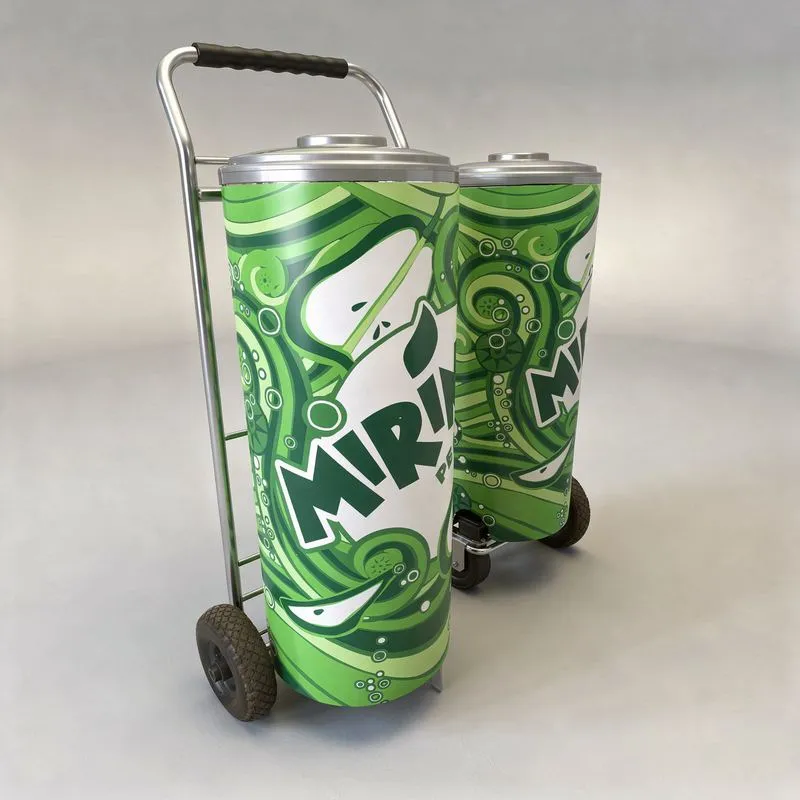 wozek samplingowy grafika mirinda