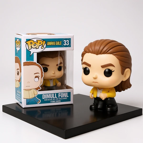 Gablota na Funko Pop — detal wewnątrz