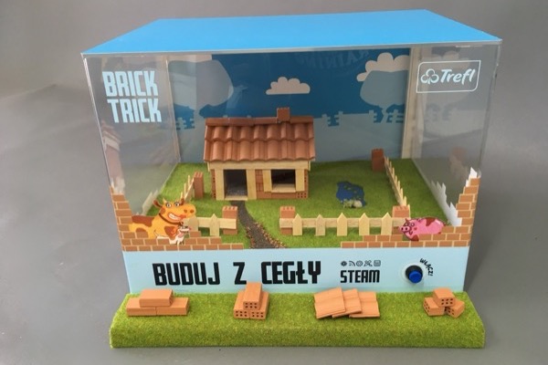 Gablota ekspozycyjna Trefl Brick Trick