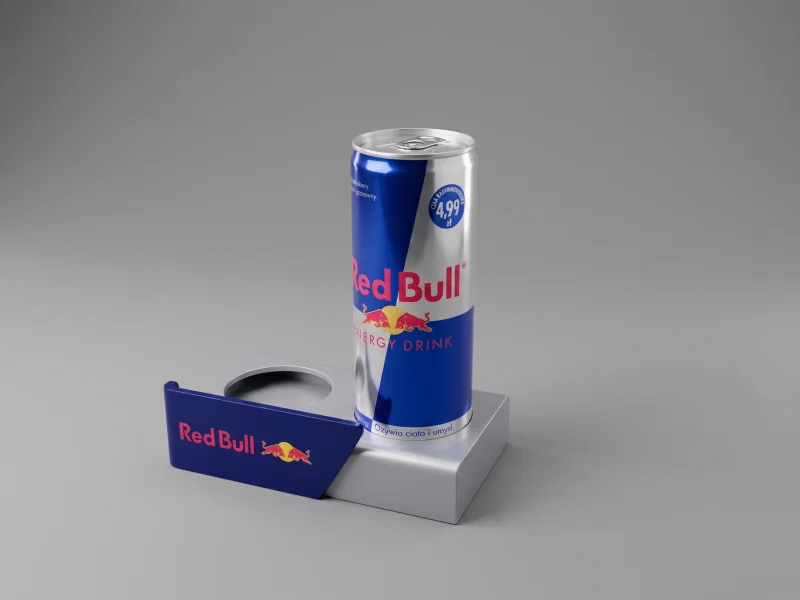 POS display and event for the brand beverages energetycznych