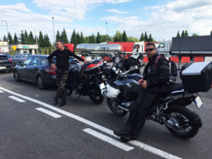 Ukraina granica motocykle wyprawa wyjazd